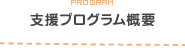 支援プログラム概要